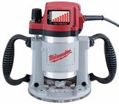 Milwaukee 5625-20 15 Amp 3-1/2-Horsepower Fixed Base Variable Speed Router with T-Handle Height Adjustment Wrench