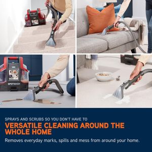 VAX SpotWash Portable Spot Cleaner – Compact Carpet & Upholstery Cleaning