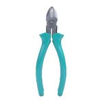 Taparia 1101-6 Steel (165mm) Side Cutting Plier (Green and Silver)