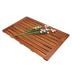 Utoplike Teak Wood Bath Mat, Shower