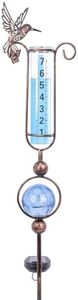 MUMTOP 36 Inch Hummingbird Rain Gauge for Outdoor, Lawn, Yard and Garden
