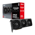 ASUS Prime Radeon™ RX 9060 XT 16GB GDDR6 OC Edition Graphics Card (PCIe 5.0, HDMI/DP 2.1, 2.5-Slot Design, axial-tech Fans, Dual Ball Fan Bearings, Dual BIOS, GPU Guard)