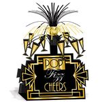 Great 20's Table Centerpiece - Pop Fizz Cheers 1920's Party Tableware Decoration