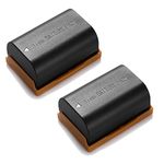 Powerextra 2 Pack of LP-E6, LP-E6N Replacement Batteries Compatible with CA R /5D Mark IV / 5D Mark III / 5D Mark II / 6D Mark II / 7D Mark II / 5DS / 5DS R / 6D / 7D / 90D / 80D / 70D / 60D / 60Da And Cameras BG-E14, BG-E13, BG-E11, BG-E9, BG-E7, BG-E6 Grips