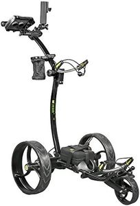 BATCADDY X8R Advanced Lithium 36-Hole Battery Powered Golf Push Cart with Remote, Dual Motor, 9-Speeds and Reverse, Cruise Control, Anti-Tip Wheel, and Downhill Control, Phantom Black
