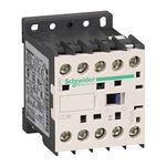 Schneider Electric, TeSys K contactor - 3P - AC-3 <= 440 V 6 A - 1 NO aux. - 230 V AC coil, LC1K0610P7