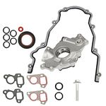 Silscvtt Standard Volume Oil Pump Kit M295 Replacement for GM Camaro Corvette LS1 LS2 5.3L 6.0L LS M295