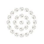 Large Disposable Nitrile Finger Cots Anti-Static Lens Finger Covers Beauty Protection Sleeves Not Allergic 100pcs (White)