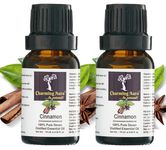 Pack of 2 Cinnamon Essential Oils- Pure & Natural- Therapeutic grade Dalchini oil for Skincare, Haircare, Pain Relief (Cinnamon (15ml + 15ml)