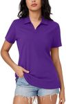 MAGCOMSEN Golf Shirts for Women Cot