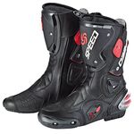 1Storm NEW Men's Motocross Motorcycle Racing Boots Black US 11 EU 45 UK 10