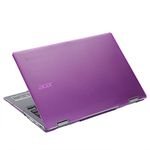 mCover Hard Shell Case Compatible ONLY with 13.3" Acer Chromebook Enterprise Spin 513 R841T / CP 513 Series Convertible Laptop (Purple)