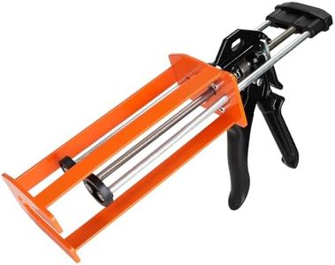 400 ml (1:1 & 2:1) Dual Cartridge Epoxy Gun, Manual 2 Part Epoxy Gun for Panel Bonding Adhesive, Structural Epoxy, Plastic & Fiberglass Repair