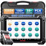 Autel MaxiCOM MK908 Pro II OBD2 Scanner: 2026 New Ver. of MaxiSYS MS908S Pro MK908P Elite with Top Hardware, J2534 Programming, ECU Coding, Bi-Directional, 36 Service for 150 Brands, FCA AutoAuth