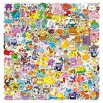 Aotoes 200 Pcs Cute Anime Cartoon Monster Stickers,Kawaii Vinyl Waterproof Mixed Stickers Pack for Water Bottle Laptops Computers Luggage Scrapbooks Teens and Adults Birthday Party Favors Decals