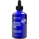 Radha Beauty Lemon Essential Oil 4 Oz - 5x Extra Strength 100% Pure & Natural Therapeutic Grade - Steam Distilled Premium Quality Oil from Italy