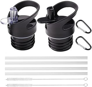 Tapa de Paja de tamaño estándar para Hydro Flask Boca estándar y Botella de Ascenso Moderna Simple, Tapas Deportivas Accesorios para Botellas de Agua, Tapa de Paja de Repuesto Superior