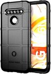 ZYZX LG K61 Case, LG Q61 Heavy Duty Shockproof Military Grade Drop Tested Field Protective Phone Case Super Strong TPU Bumper Drop Protection Full Body Rugged Cover for LG K61/Q61 HD-Black