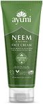 Ayumi Neem & Tea Tree Face Cream, Balanced Blend of Moisturisers & Moringa Oil to Maintain Hydration For Oil-Prone Skin, With Witch Hazel & a Hint of Nettle - 1 x 100ml