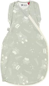 Tommee Tippee The Original Grobag Bolsa para Bebés, Diseño Saludable para la Cadera, Tejido Suave Rico en Algodón, 0-3m, 1.0 TOG, Woodland Gro Friends