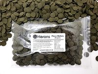 HERONS Pleco Wafers [200g] - Spirulina Algae Wafers - Fish Food For All Bottom Feeders - For Plecos, Catfish, Bristlenose