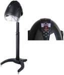1000W Standing Hair Dryer Digital Hooded Floor Hair Dryer Professional Salon Hair Drying Machine for Hairdresser Styling Black Elitzia (U-Shape with Smart Control)