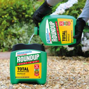 Roundup Fast Action Pump 'N Go Weed Killer Refill, 5L – Clear