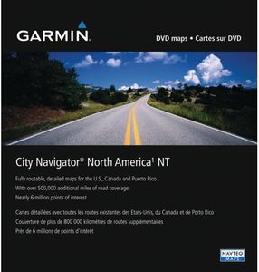 Garmin City Navigator Amérique du Nord NT Micro SD/SD