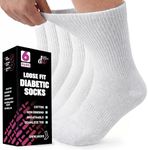 Diabetic Socks Womens Cotton 6-Pack