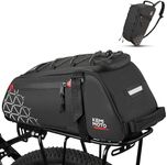 KEMIMOTO Rear Bike Rack Bag - 8L PV