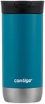 Contigo Huron 2.0 Stainless Steel Travel Tumbler, Vacuum-Insulated Metal Tumbler for Coffee and Tea with Leak-Proof Lid, Juniper, 16 oz (473 mL)