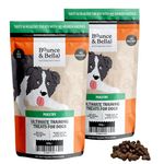 Bounce and Bella Grain Free Dog Treats - 800 Tasty & Healthy Treat Pack - 80% Fresh Poultry Meat, 20% Potato & Sweet Potato - Hypoallergenic Treats for Dogs with Sensitive Stomachs (2 pack)