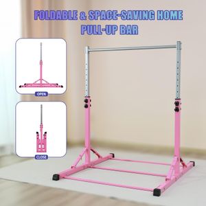 RokePro Foldable Gymnastics Bar – Adjustable Training Equipment