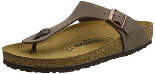 Birkenstock Gizeh Birkibuc Thong, Mocha,40 M EU