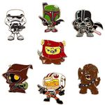 Disney Pin - Star Wars Weekends 2015 Mystery Collectible 5 Pin Pack - 109143