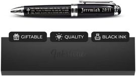 Jeremiah 29:11 Engraved Gift Pen with Presentation Box - Inspirational Christian Living Bible Gifts for Men Women of Faith