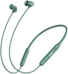 Boat Rockerz 301 ANC, (~30dB) ANC, 13mm Drivers,ENx, 40ms Low Latency, Hall Switch, Stream Ad Free Music via App Support, Bluetooth Neckband, Wireless with Mic Earphones (Green)