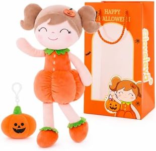 Halloween Plush Toy, Trick-or-Treat Gift, Pumpkin Doll, Keychain, Gift Bag