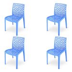 Supreme Web Designer Heavy Duty Plastic Chair (Soft Blue) (4)