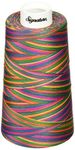 Signature 3 Ply Cotton Quilting Thread, 40wt/3000 yd, Variegated Tie Dye