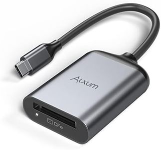 Alxum CF Express Card Reader USB 3.1 Gen 2 10Gbps CFexpress Card Reader Type A Portable Aluminum CFexpress Memory Card for Professional Filmmakers Photographers Vloggers Support Android/Windows/Mac OS