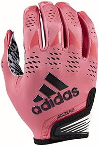 adidas Adizero 12 Recoded Adult Football Receiver Gloves, Pink, Small