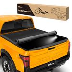 Nilight Soft Roll Up Truck Bed Tonneau Cover Compatible with Nissan Frontier 2005 2006 2007 2008 2009 2010 2011 2012 2013 2014 2015 2016 2017 2018 2019 2020 2021 2022 2023 2024,6ft Truck Bed Cover