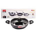 Prestige Granite Induction Base Non Stick Cookware Set, 3 Pieces