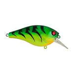 Berkley SquareBull Fishing Lure, Firetiger, 3/8 oz, 2 3/8in | 6cm Crankbaits, Floating Bait Features Maximum Flash and Tail Wag for Erratic Hunting Action