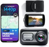 Nextbase 522GW Dash Cam with Protective Carry Case – QHD 1440p, Wide-Angle Night Vision Lens with Built-in Polarising Filter – Wi-Fi, 10 Hz GPS, Bluetooth, Emergency SOS