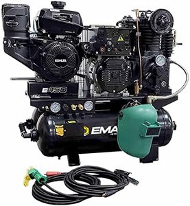 EMAX 3 in 1 Air Compressor - 14 HP Air Compressor, Generator, & Welder with Electric Start & 5000W Generator - EGES14020T