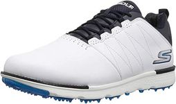 Skechers Men's Go Golf Elite 3 Shoe, White/Navy, 10 UK