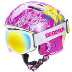 BeBeFun Toddler and Kids Ski Helmet Snowboard Helmet Sled Helmet Sled Ultra Lightweight Small Size Kids ASTM Certified