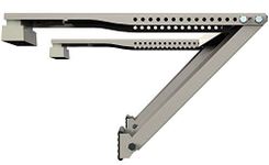 Universal Window Air Conditioner Bracket - Heavy-Duty Window AC Support - Support Air Conditioner Up to 180 lbs. - for 12000 BTU AC to 24000 BTU AC Units (Heavy Duty) by ATK